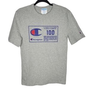 Champion It Takes a Little More to Make a Champion Graphic T-Shirt Size Small
